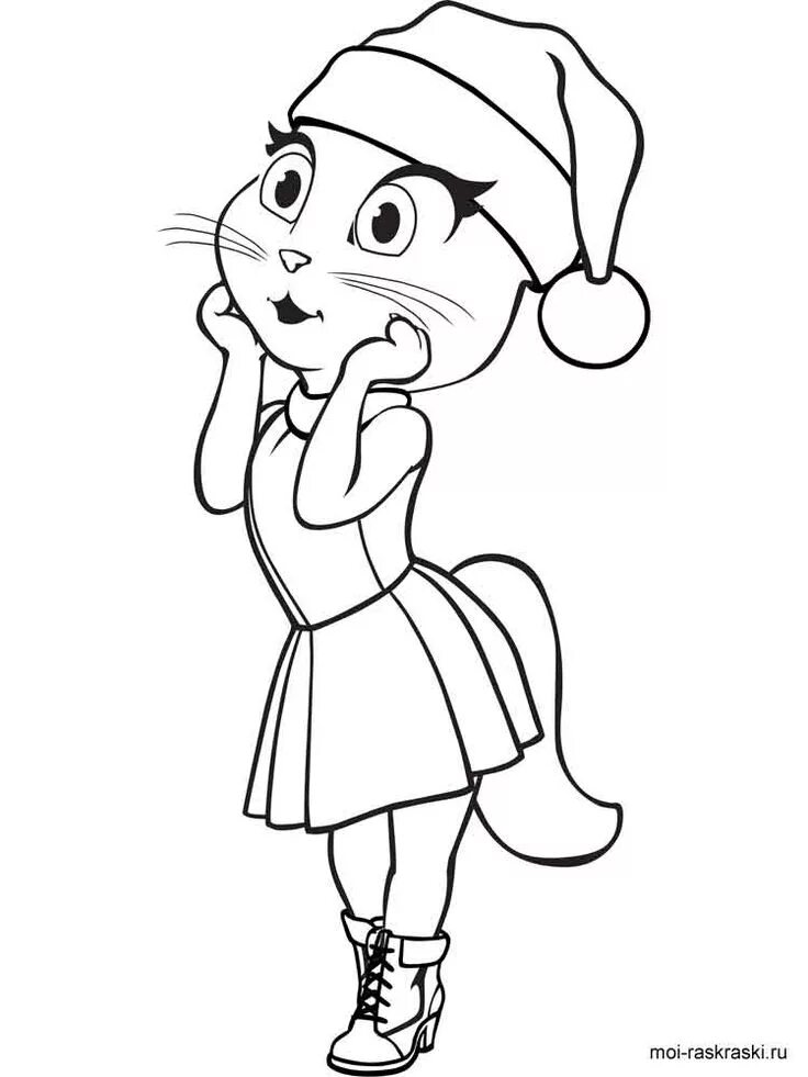 Tom and Angela Coloring Pages - Coloring4Free.com