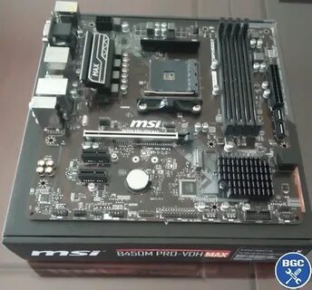 Материнская плата b450 pro vdh max