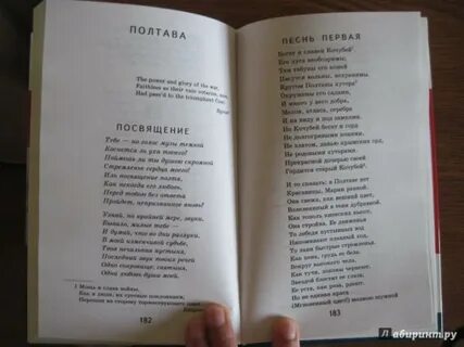Стихотворение полтава
