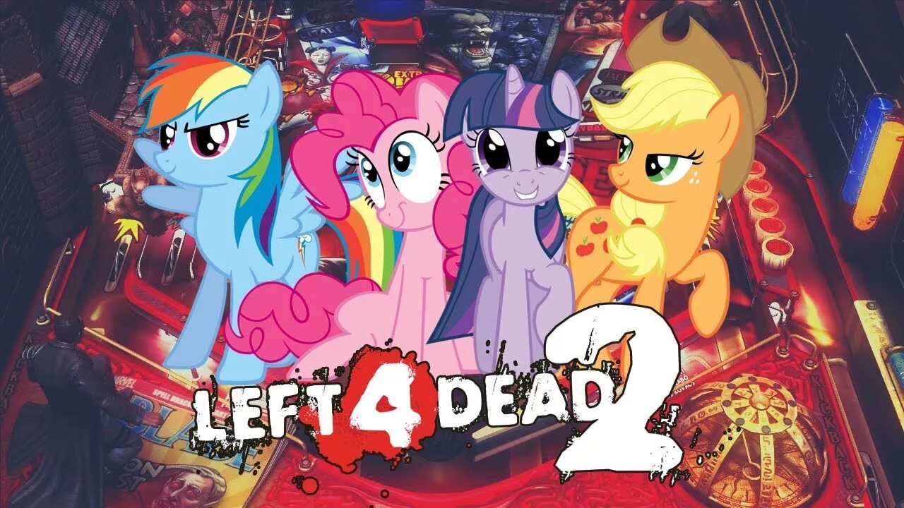 My little Pony left 4 Dead 2. MLP left 4 Dead. Left 4 Dead пони. My little pony 2 часть