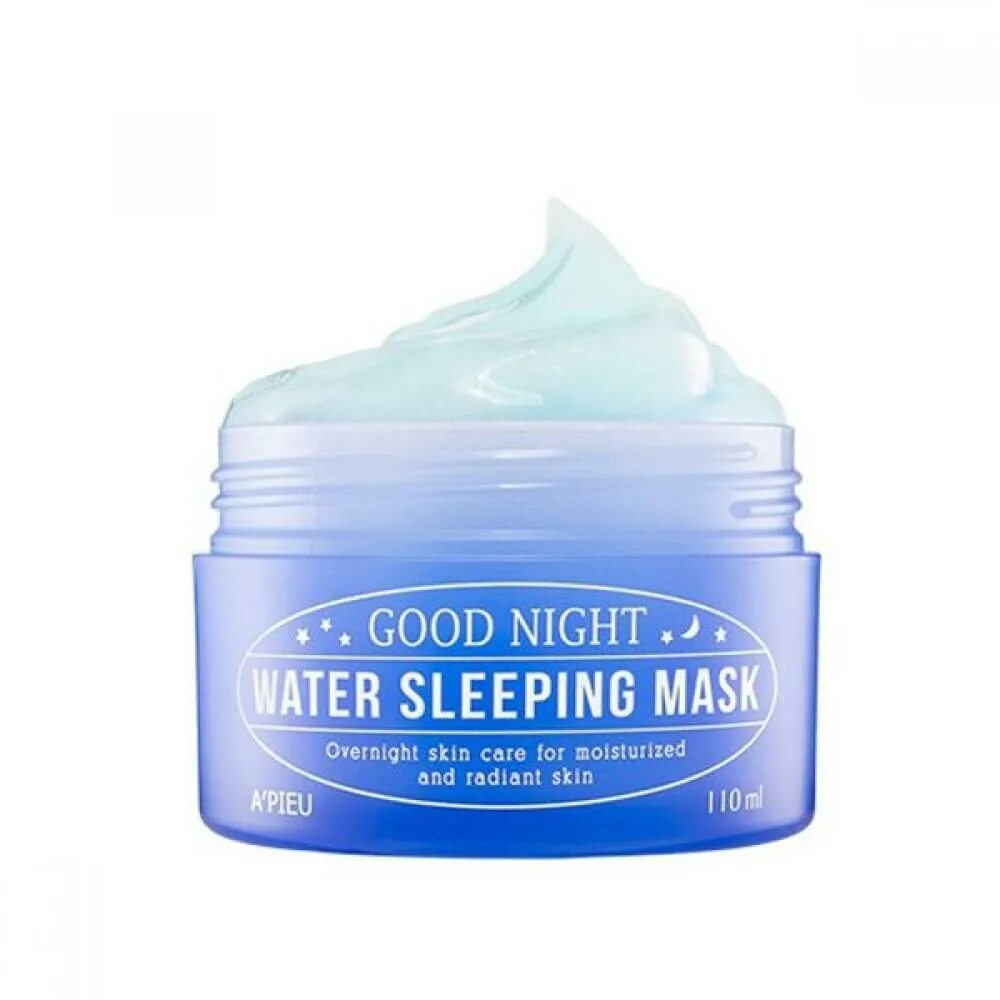 Вода на ночь отзывы. A'PIEU good Night Water sleeping Mask. Ночная увлажняющая маска с березовым соком good Night Water sleeping Mask 105 мл.. APIEU ночная маска good Night. A PIEU маска ночная.