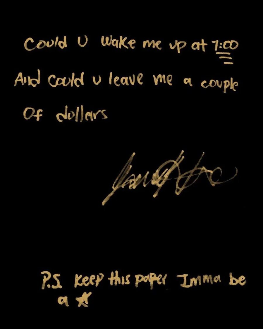 Cold wake up. Cold wake up