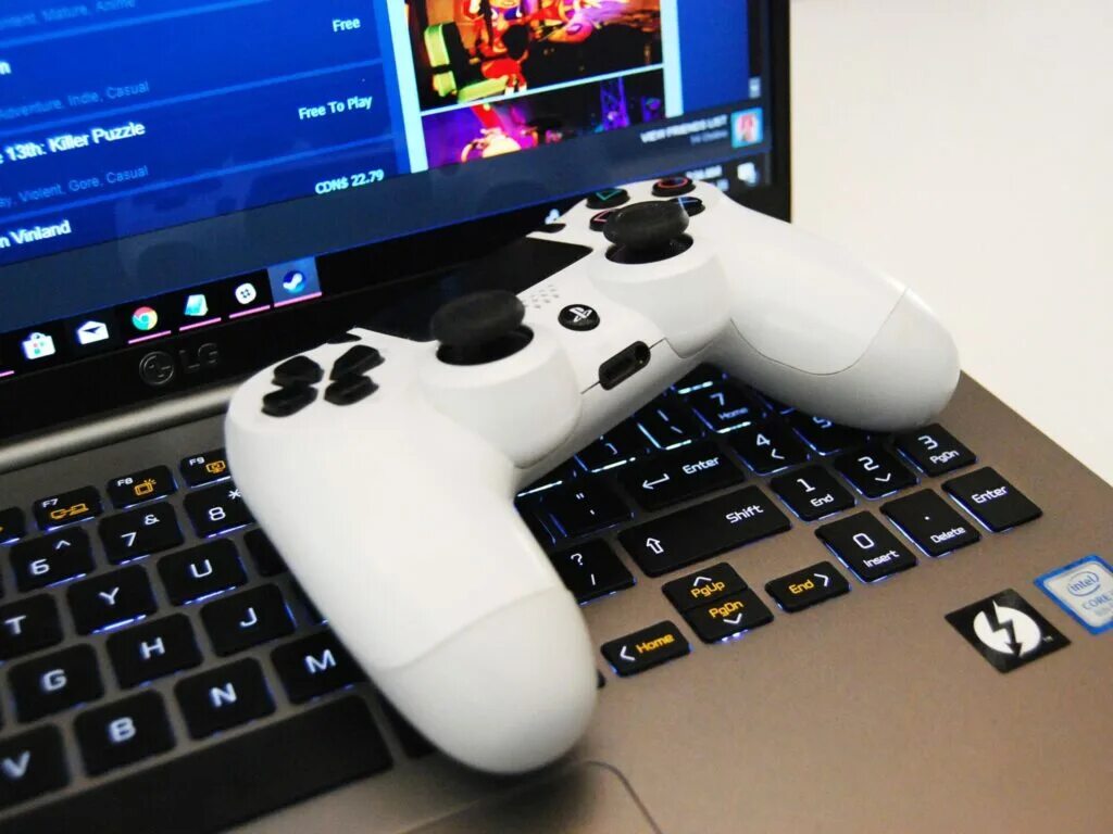 Как подключить джойстик от пс к пк. Геймпад для пк пс 4. ds4 джойстик. dualshock 4 к пк. playstation dualshock 4 win 10 connect.