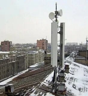 Сотовая вышка жилой дом
