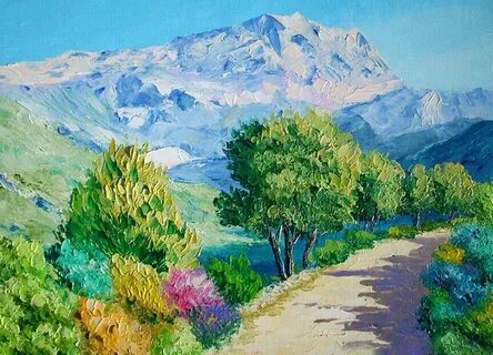 Рисунок картина пейзаж