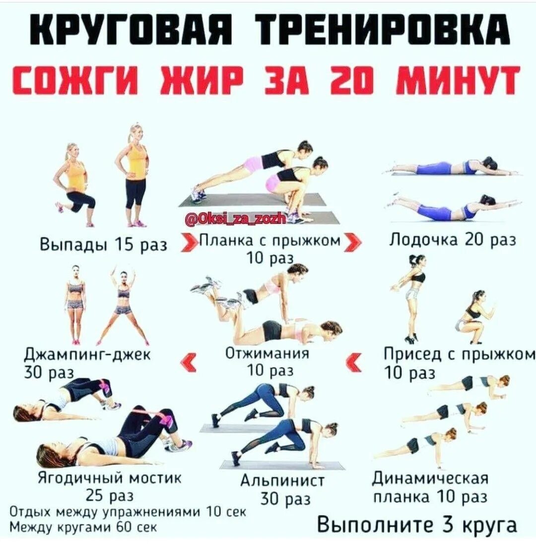 Фитнес программа для похудения для начинающих. Круговая тренировка. тренировки для сжигания жира. упражнения для круговой тренировки. силовые упражнения для похудения.