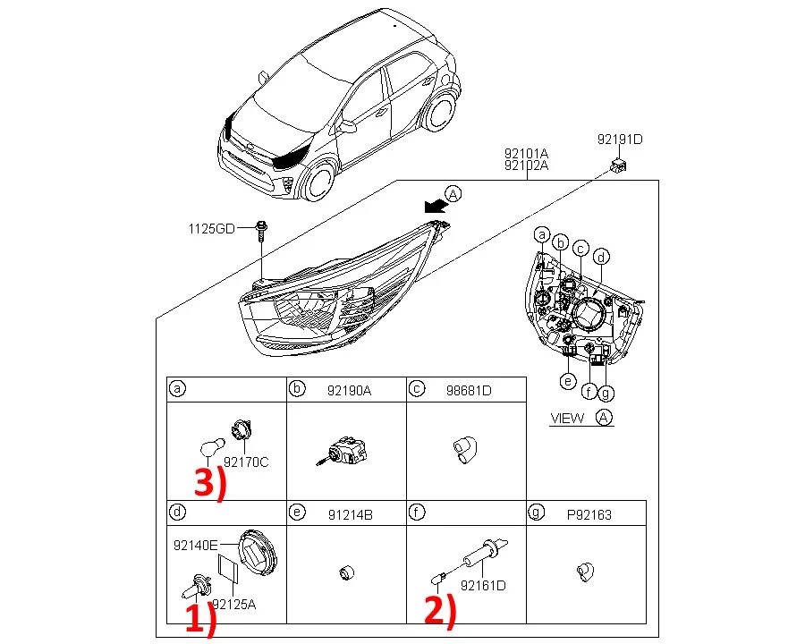 Kia Cerato 2 схема лампочек. Лампы габаритов передние на Kia Rio 2. Лампа габаритная Kia Sportage 2007. Киа Рио 2010 лампочки габаритов. Фара kia picanto