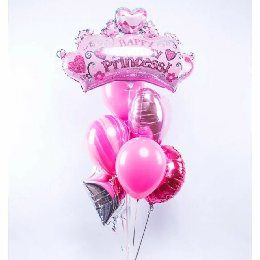 Из шаров на день рождения девочке. Шары для девочки. Шары композиция для девочки. Воздушные шары для девочки.