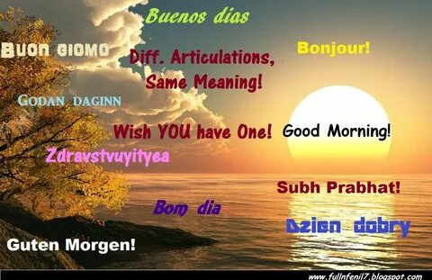 Meet in the morning