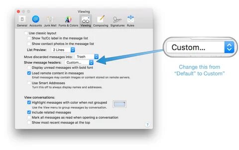 Почта mac os