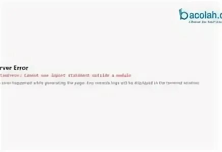 Import statement outside a module