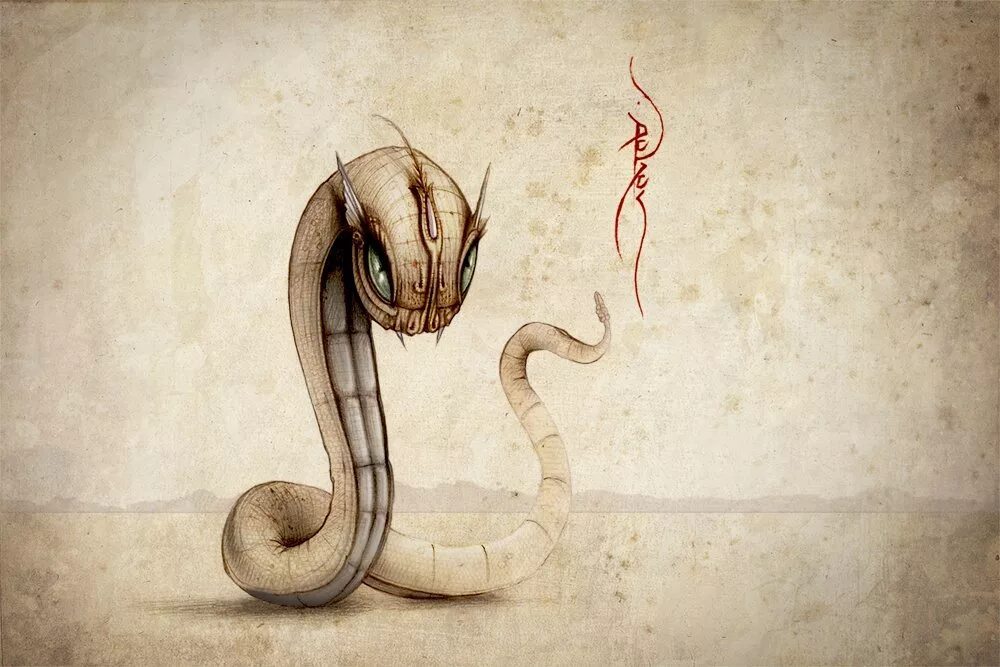 змеиный полоз. арт змеиный царь полоз. василиск змея арт. уроборос апофис. картина змея.