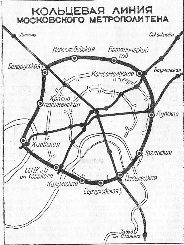 Схема кольцевой линии Московского метрополитена. Кольцевая ветка метро Москвы. Коричневая Кольцевая линия Московского метрополитена. Малая Кольцевая линия метро Москвы 1947 года. Как выглядит кольцевая