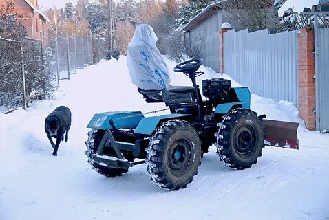 Мини трактор 4х4