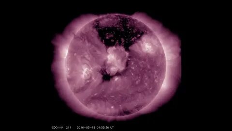 Hole in the sun