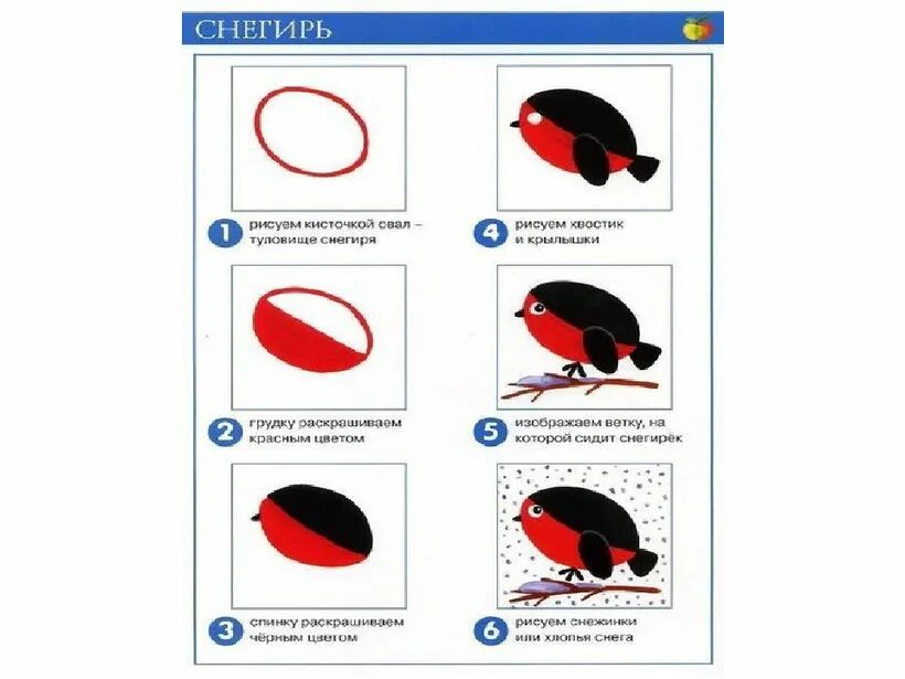 Лыкова 1 младшая группа. Рисование Снегирь старшая группа. Рисование снегиря в средней группе. Поэтапное рисование снегиря в старшей группе. Технологическая карта потрисованию.