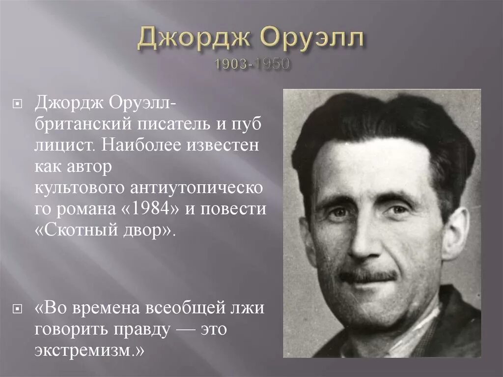 Писатель говорит. Джордж Оруэлл (1903 — 1950).. Джорджа Оруэлла «1984». Писатель Оруэлл. Джордж Оруэлл писатель.