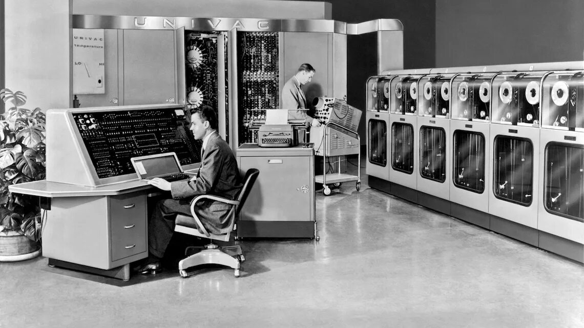 Ис 70. Юнивак 1951. ЭВМ Юнивак. 1 Поколение ЭВМ UNIVAC. UNIVAC (универсальный автоматический компьютер).