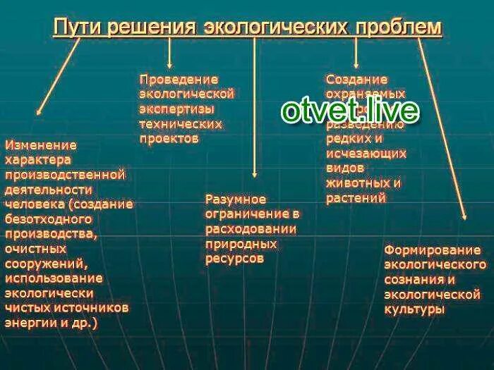 Назовите пути решения глобальных проблем