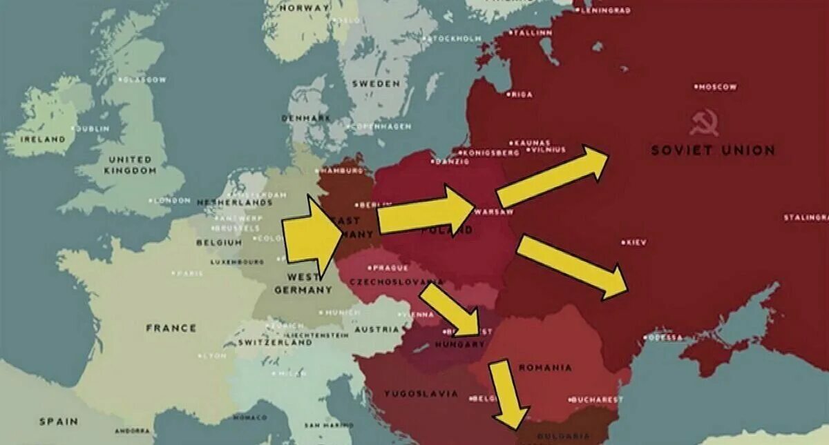 Нападение россии на страны. Черчилль операция немыслимое. Операция немыслимое план нападения союзников на СССР В 1945 году. Операция немыслимое 1945 карта. План нападения США на СССР 1945.