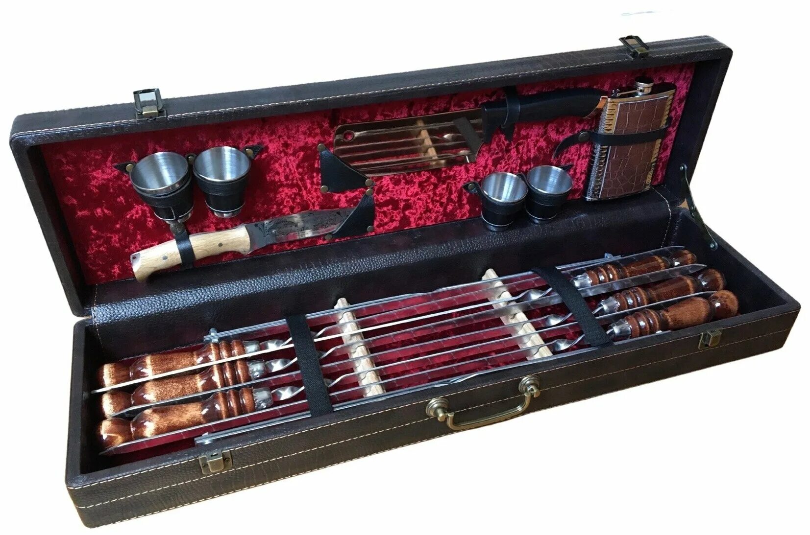 Подарочные кейсы. Подарочная коробка с ликером. Набор для шашлыка. Изготовить подарочный кейс. Шкатулка для пистолета.