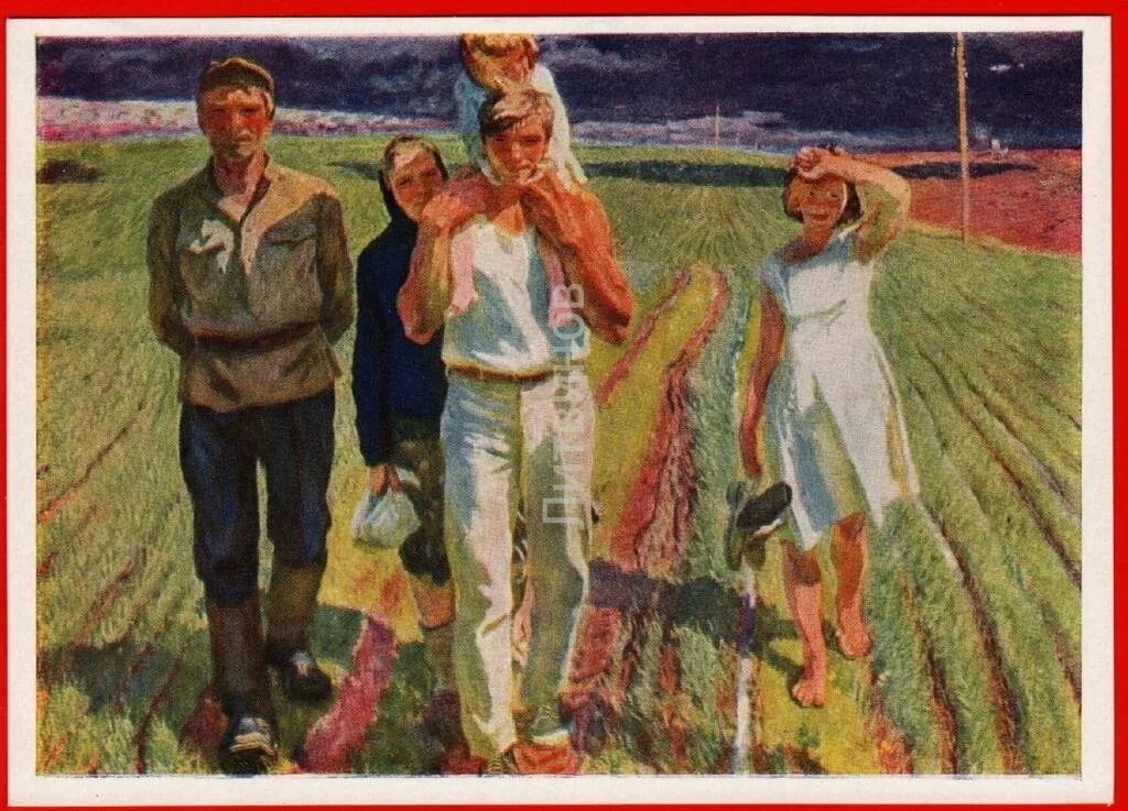 Ткачевы на связи. Ткачевы на связи. « июньская пора». « июньская пора». Братья ткачёвы художники.