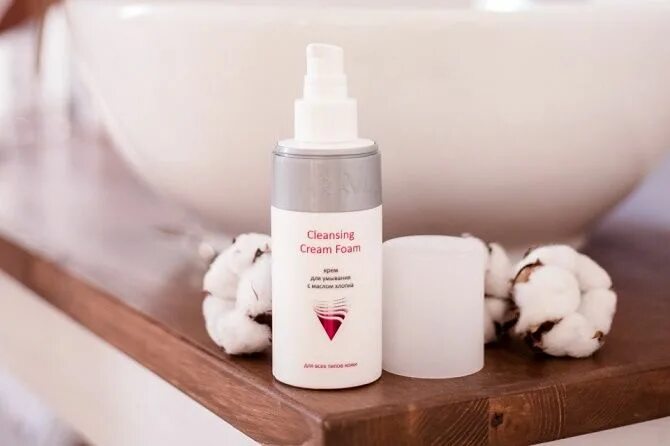 Foam cleansing cream. Aravia Cleansing Cream Foam. Крем для умывания с маслом хлопка Cleansing Cream Foam.. Крем для умывания с маслом хлопка Аравия. Умывалка с хлопком.