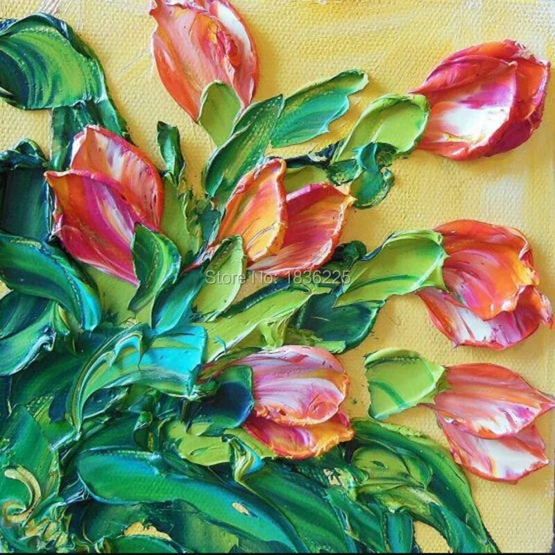 рисование масляными красками.