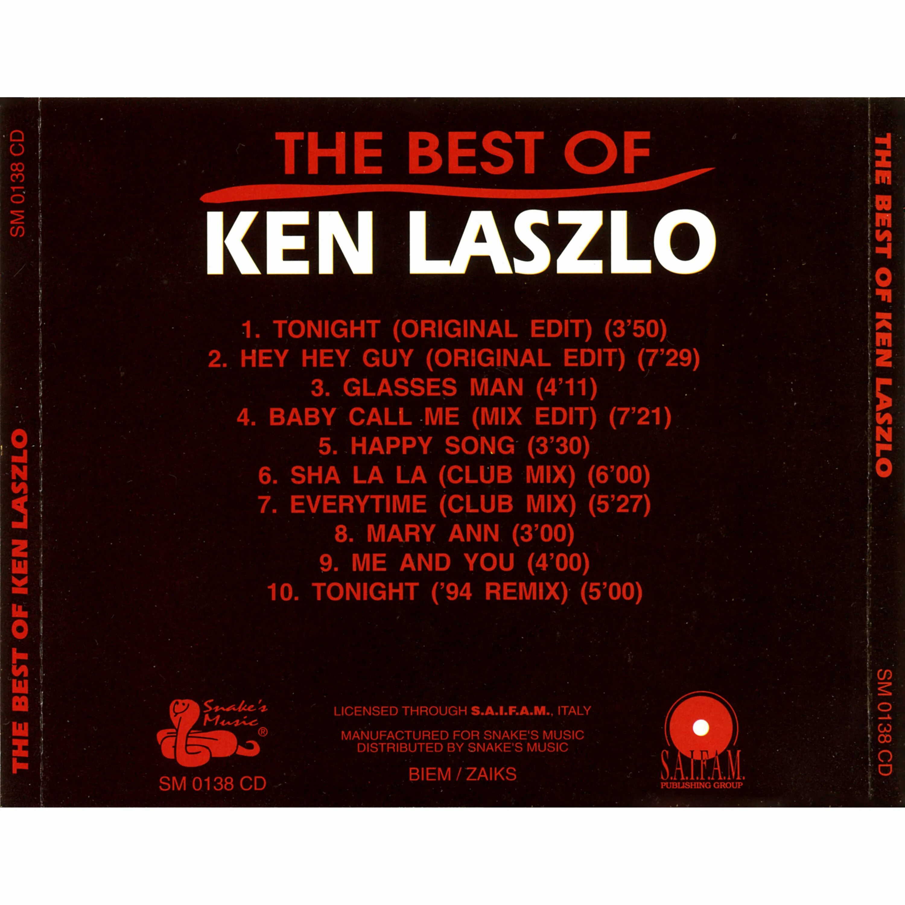 Ken Laszlo Tonight. Hey Hey guy Джанни Кораини. Ken Laszlo - Mary Ann. Ken Laszlo Hey Hey guy.