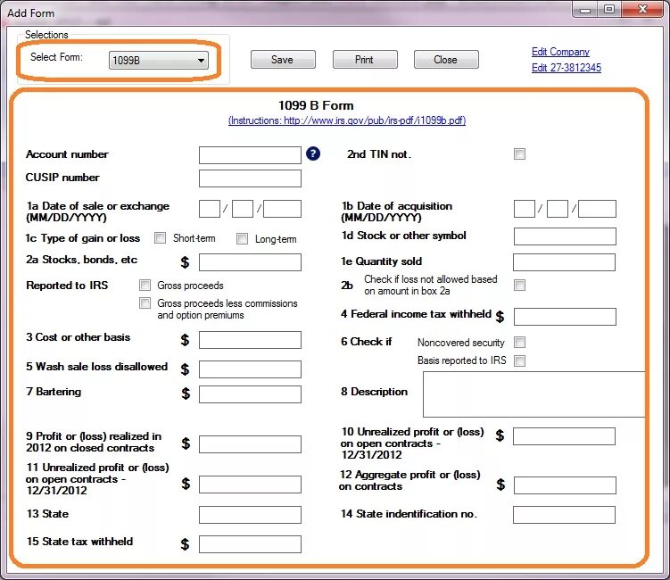 Add format. Post form. Form b.