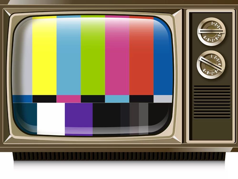 День телевидения. Разноцветный телевизор. Каналы на телевизоре. Цветное Телевидение.