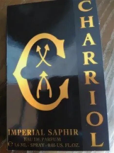 Парфюмерная вода Charriol Imperial Saphir. Фк сапфир отзывы