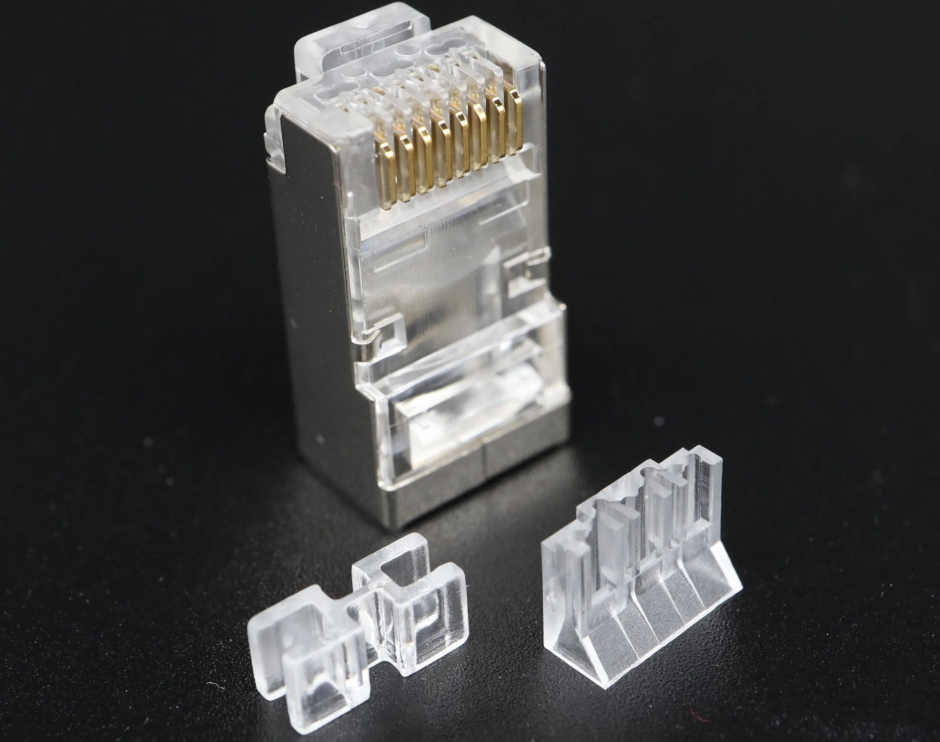 Plug 8p8c u c5 sh. Rj45 8p8c. Разъем rj45 Hyperline Plug-8p8c-SV-c5-sh. Коннектор rj45 8p8c Eurolan 1001c6. Вилка Plug-8p8c-u-c5-sh Hyperline.