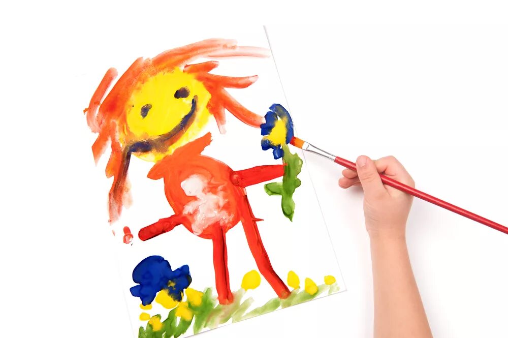 Children's painting. Рисование для детей. Рисуем с детьми. Детское творчество рисование. О детском рисовании.