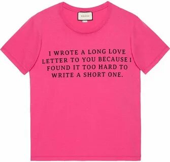I wrote her but
