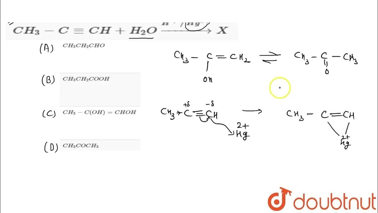 Ch ch hg. Ch3–ch2–c≡Ch + h2o (hg2+) →. Ch3 c Ch h2o hg2+ h+. . . . +H2o-hg2+ ch3 c o ch3. Ch3 c Ch h2o hg2+ реакция.