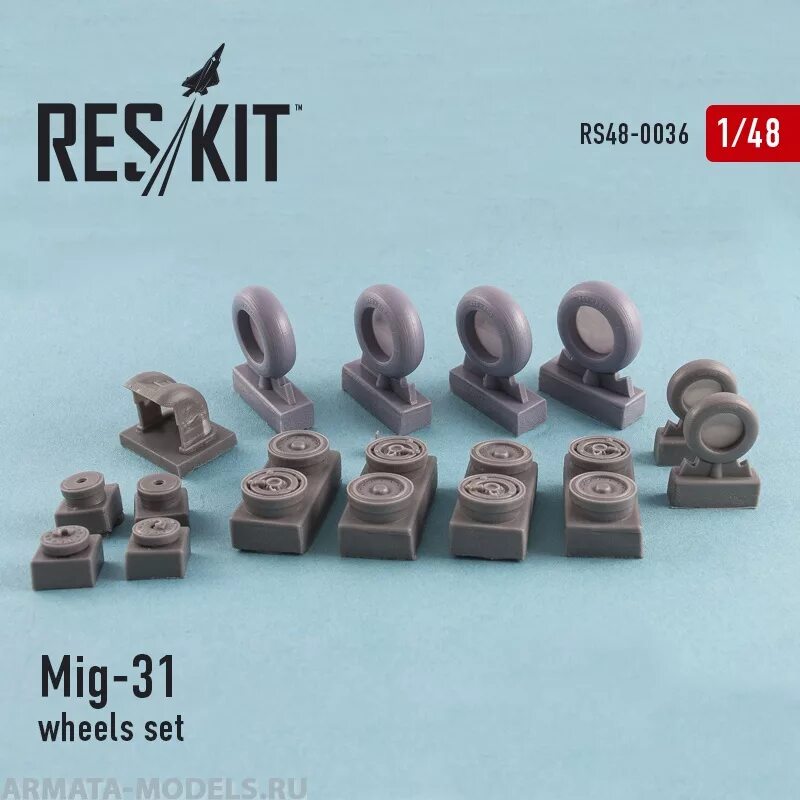 1 48 36. Колеса mig-31 Wheels Set. Каталог Reskit 1/48. Rs48-0030. Миг-31 amk.