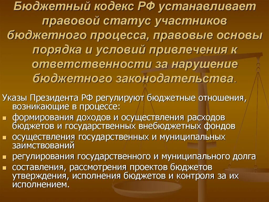 Комментарии бюджетного кодекса рф. Бюджетный кодекс. Бюджетный кодекс РФ устанавливает. Основы бюджетного законодательства. Что регулирует бюджетный кодекс.