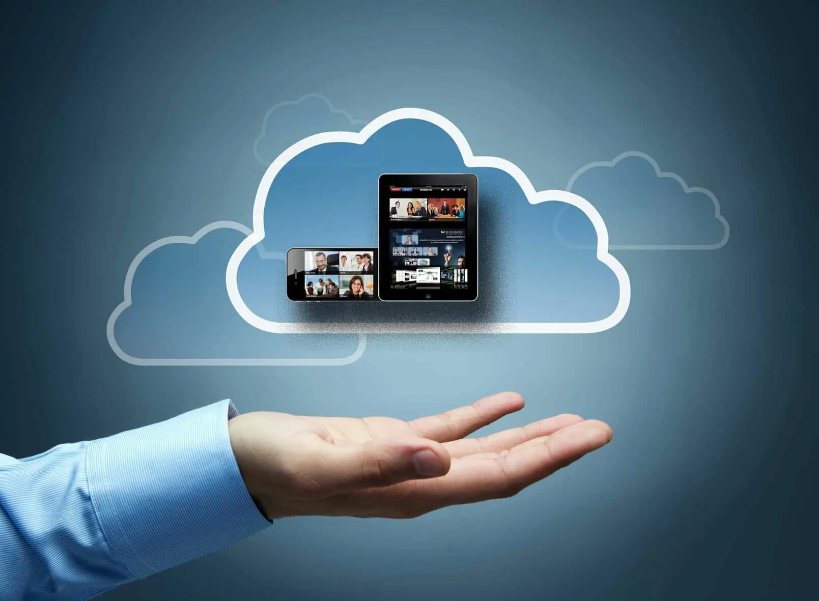 Streaming client. Облачные технологии. Преимущества облачных вычислений. Реклама облачных технологий. Мобильные и облачные технологии.