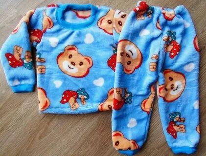 Махровая пижама детская