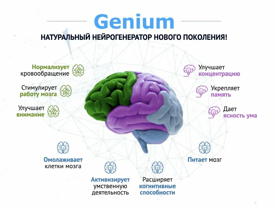 Таблетки Гениум. Препарат для стимуляции мозга. Улучшение работы мозга. Гениум препарат для мозга.