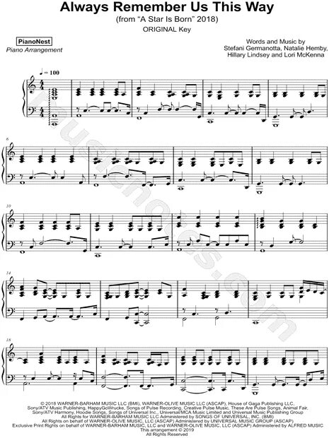 Lady gaga remember us this way перевод. I always remember us this way Ноты. Always remember us this way Ноты для фортепиано. Always remember us this way аккорды. Ноты always remember аккорды для пианино.