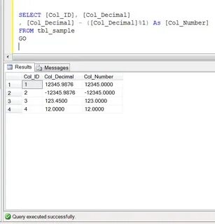 Sql округление в большую сторону