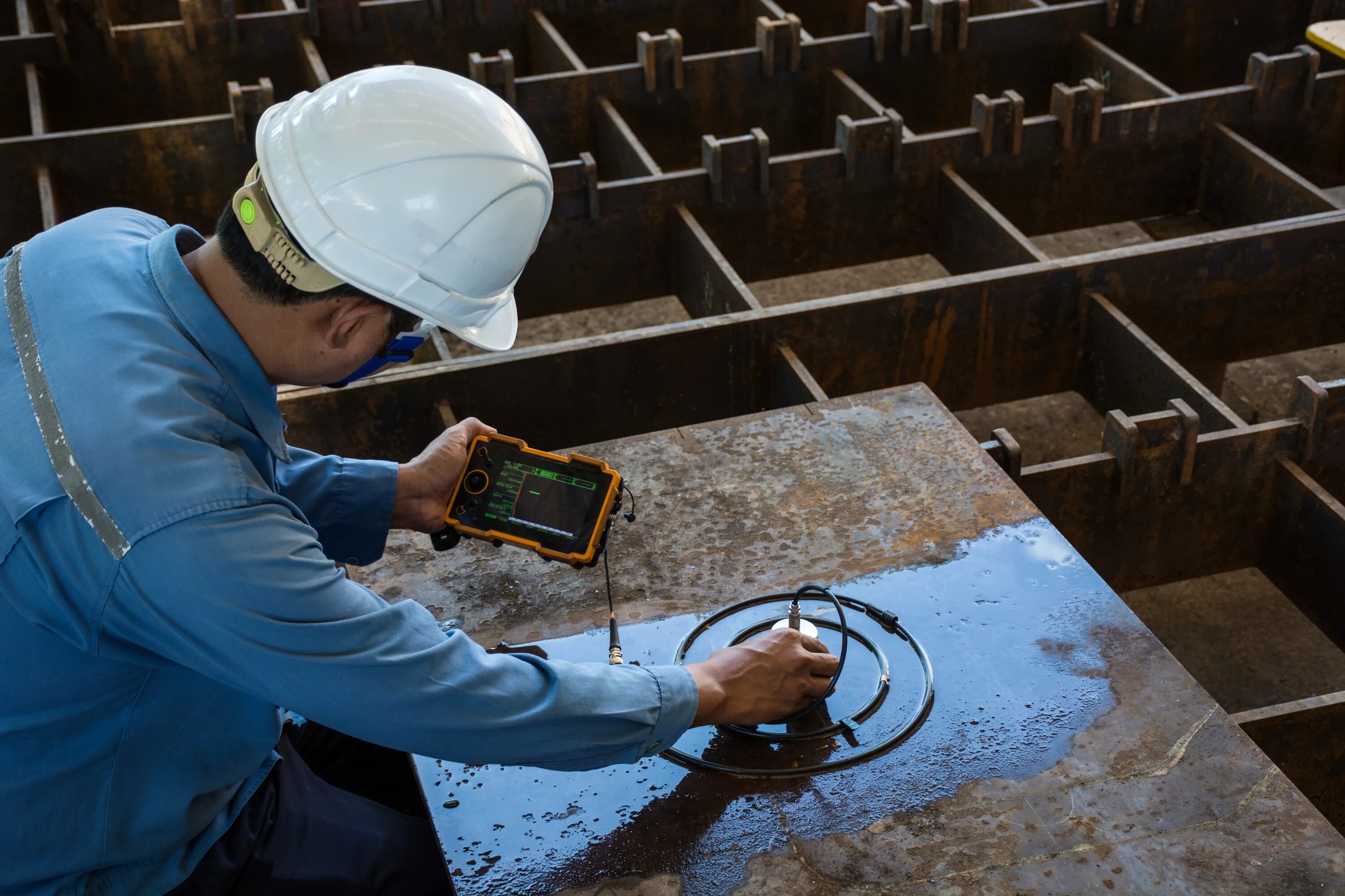 Non destructive testing