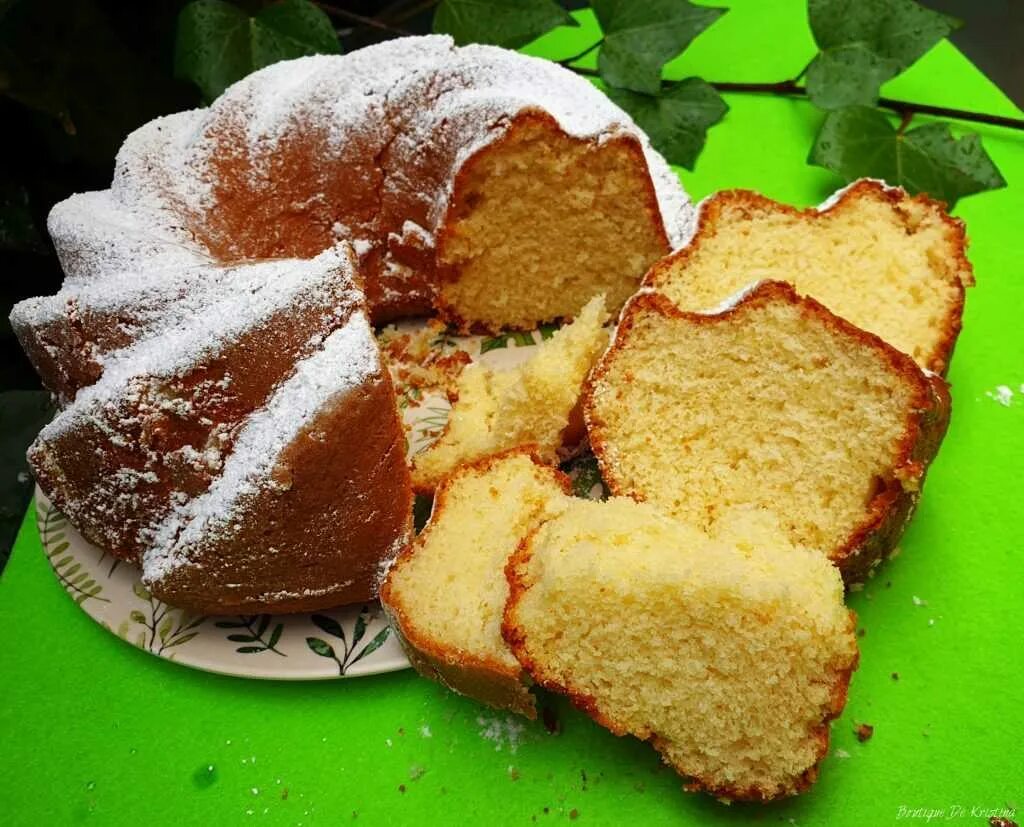Рецепт кекса на кислом молоке