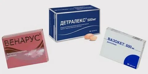 Венотоники при геморрое