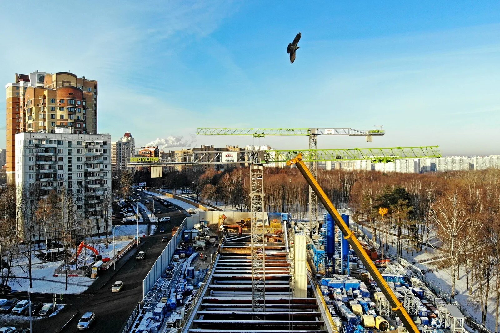 Метро пр вернадского. Станция проспект Вернадского БКЛ. Проспект Вернадского стройка. Станция метро проспект Вернадского. Строительство станции проспект Вернадского.