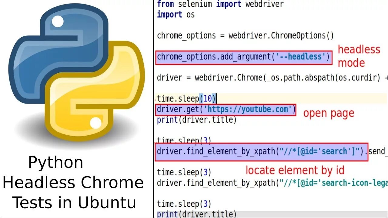 Import selenium. Python Testing with Selenium. Headless питон. Python Selenium web. Headless Chrome.