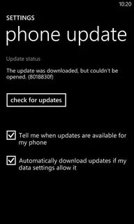 Update but