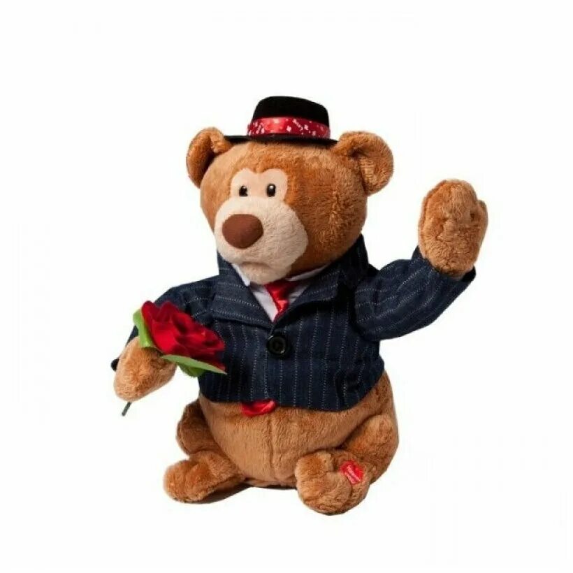 медвежонок гуляка. поющий медведь игрушка. игрушка ваш подарок. мягкая игрушка медведь поющий. поющая игрушка медвежонок гуляка.